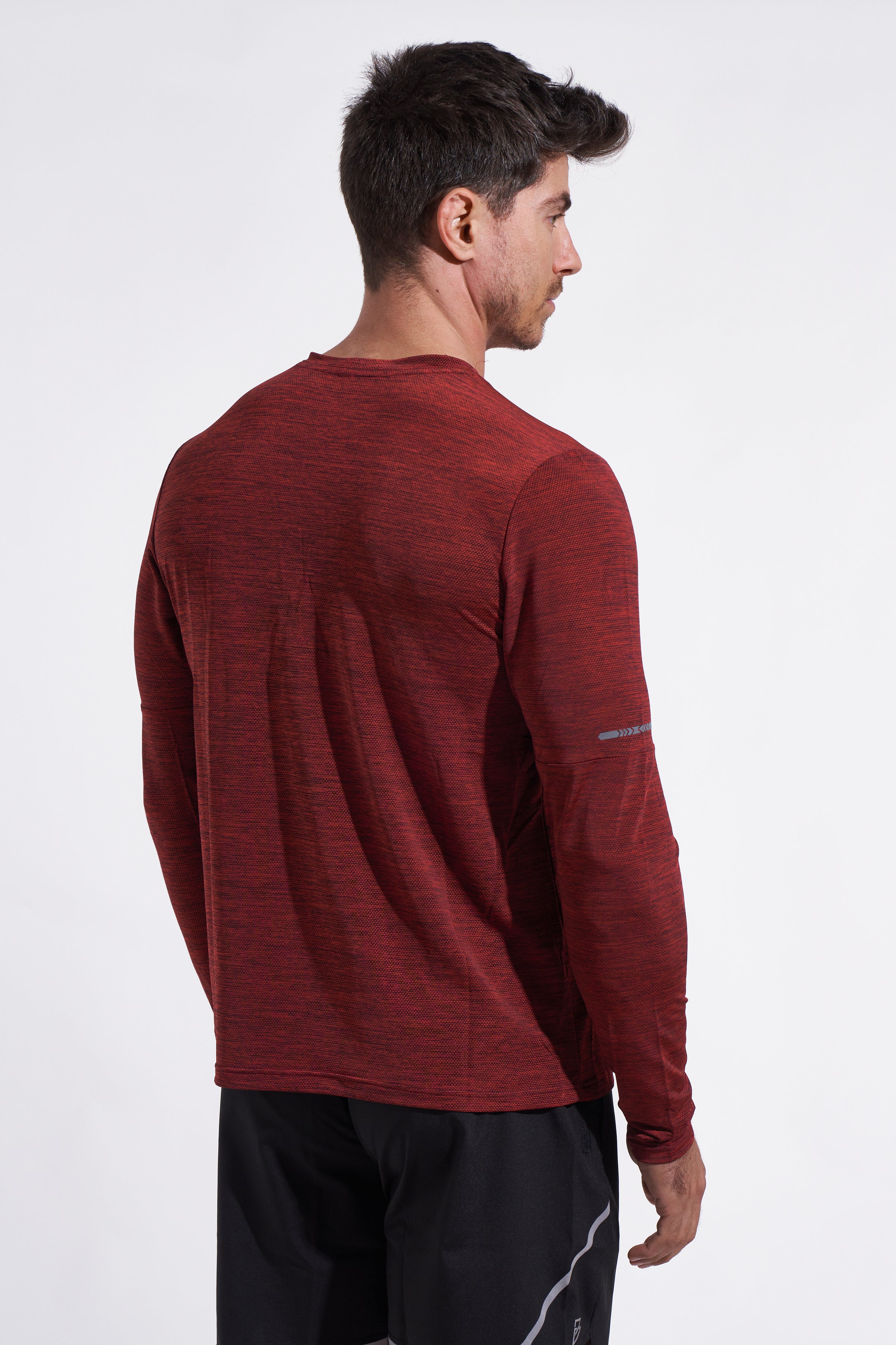 Performance Long Sleeve Shirt Dark Red – FIO Athletics